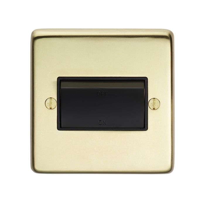 Eurolite - Stainless Fan Switch - Polished Brass