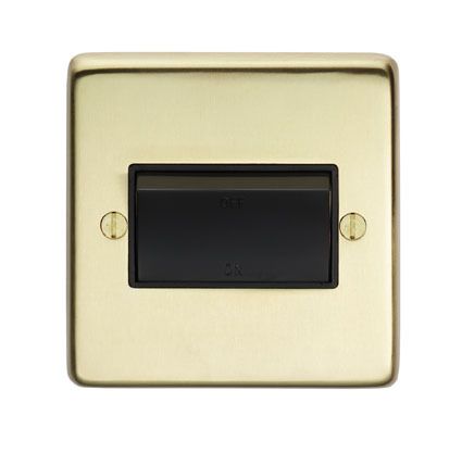 Eurolite - Stainless Fan Switch - Satin Brass