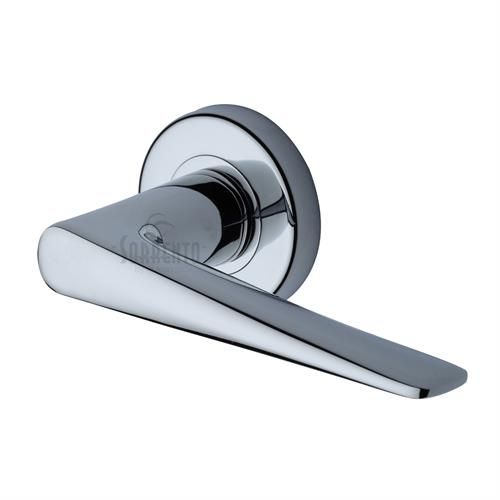 M.Marcus Sorrento Amalfi Door Handle on Round Rose - Pair