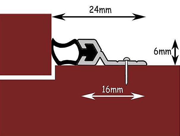 Exitex SDS Door Surround Draught Excluder