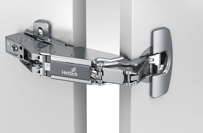 Hettich - Sensys Soft Close Zero Protrusion Hinge - 165 Degree - Full Overlay - Screw On