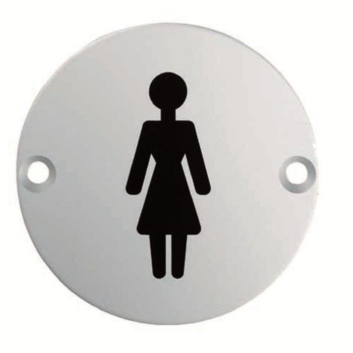 Eurospec Female Symbol Door Sign