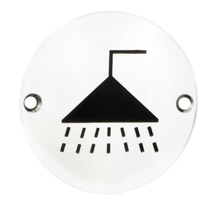 Eurospec Shower Symbol Door Sign