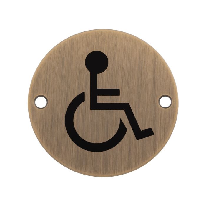 Eurospec Disabled Symbol Door Sign