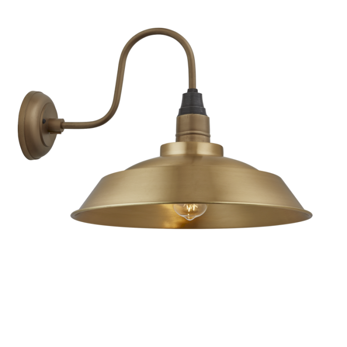 Industville Swan Neck Step Wall Light