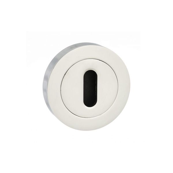 Atlantic Hardware Standard Profile Mediterranean/Senza Pari Round Escutcheon - Pair