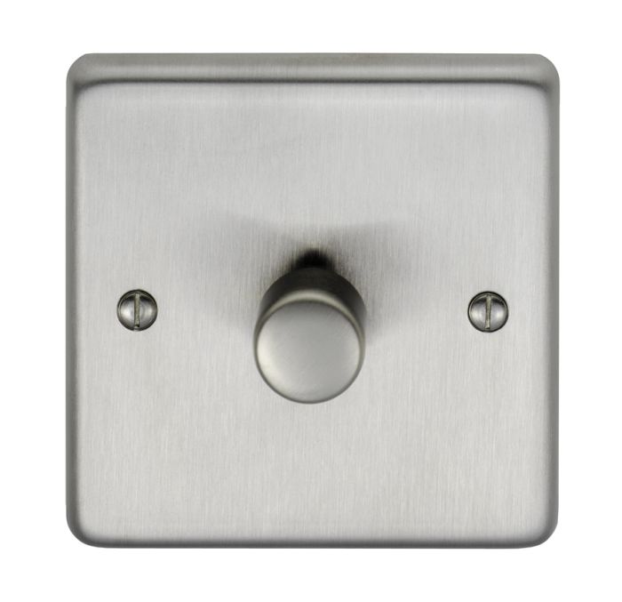 Eurolite - Stainless 1-4 Gang Dimmer - Satin Stainless Steel