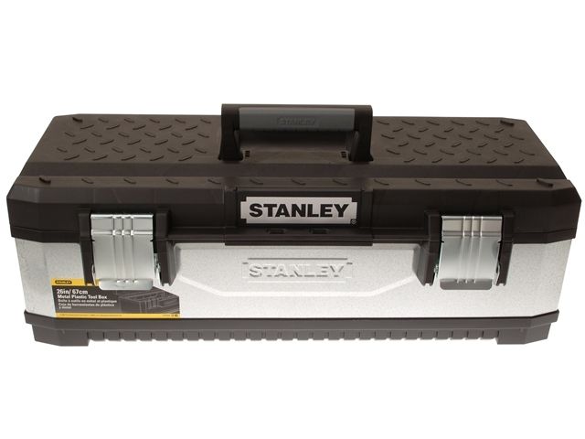 Stanley Galvanised Metal Tool Box