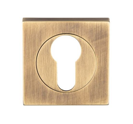 Serozzetta Euro Profile Square Escutcheon 