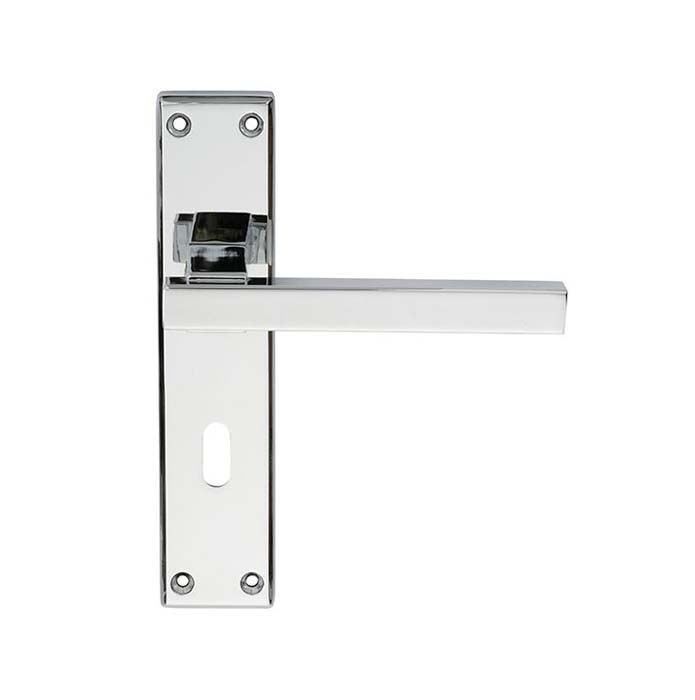 Serozzetta Stratus Door Handle on Backplate - Pair