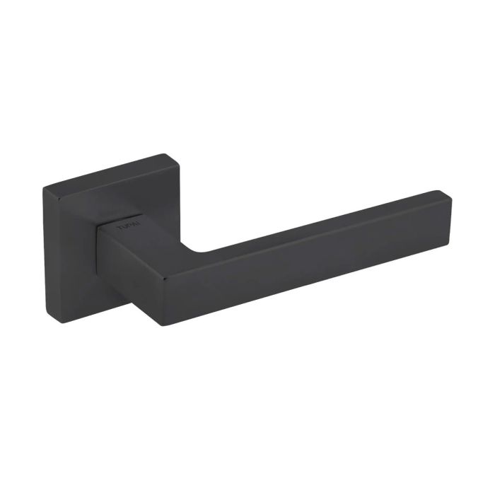 Atlantic Hardware Tupai Rapido Quadraline Rillo Door Handle on Square Rose - Pair