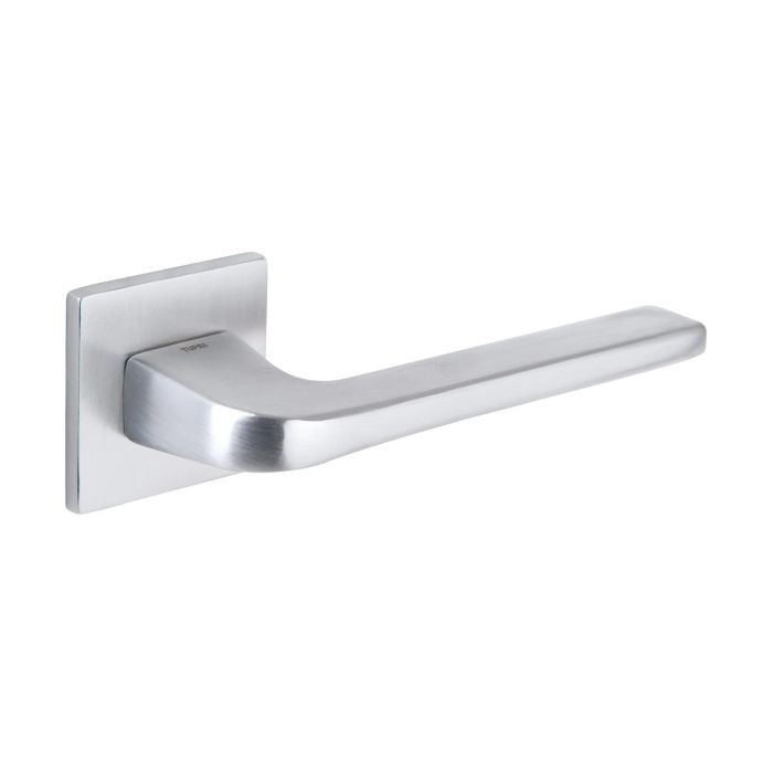 Atlantic Hardware Tupai Rapido 5-S Line Canha Door Handle on Square Rose - Pair