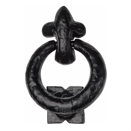 M.Marcus - Tudor Ring Door Knocker - Black Antique