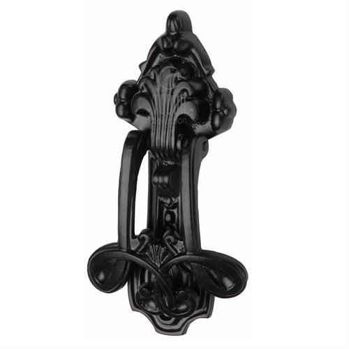 M.Marcus - Tudor Ornate Door Knocker - Black Antique