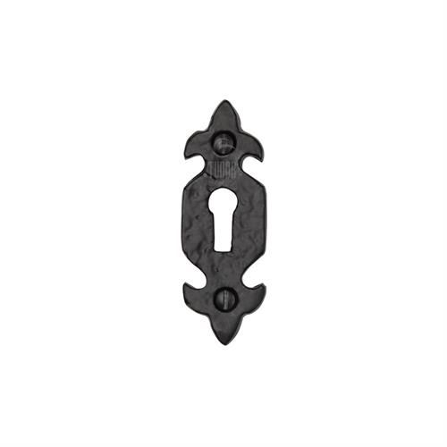 M.Marcus - Tudor Standard Fleur de Lys Escutcheon - Black Antique