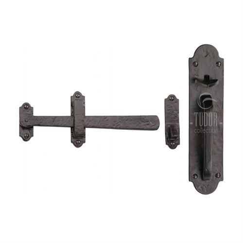 M.Marcus - Tudor Gate Latch - Black Antique