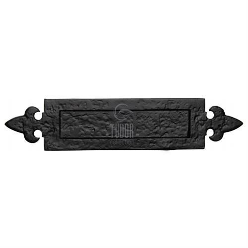 M.Marcus - Tudor Fleur de Lys Letterplate - Black Antique