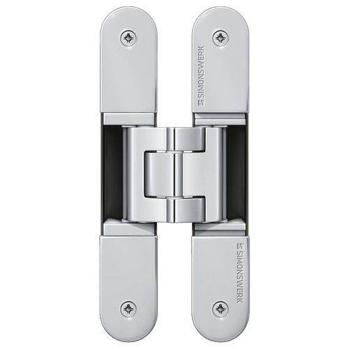 Simonswerk - Tectus TE 526 3D 120kg Capacity Concealed Hinge - Polished Stainless Steel
