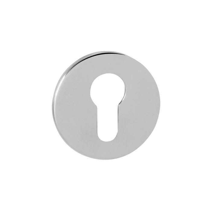 Atlantic Hardware Euro Profile Tupai Rapido Round Escutcheon - Pair