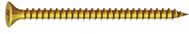 Timco Solo Woodscrew - Size 6.0 Metric - Zyp Cross Recess Double Countersunk