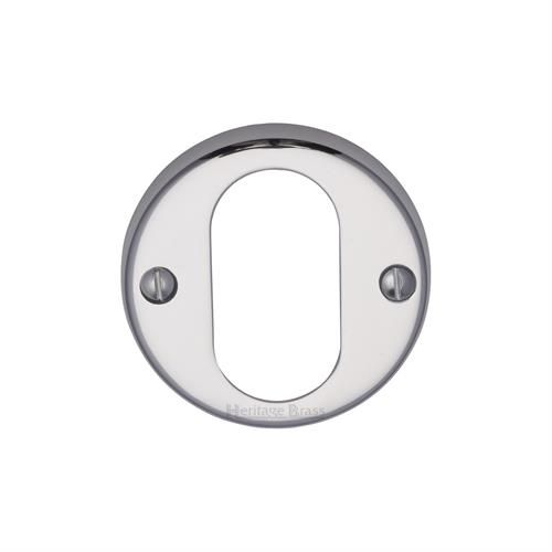 M.Marcus Heritage Brass Oval Profile Round Escutcheon (V1013)