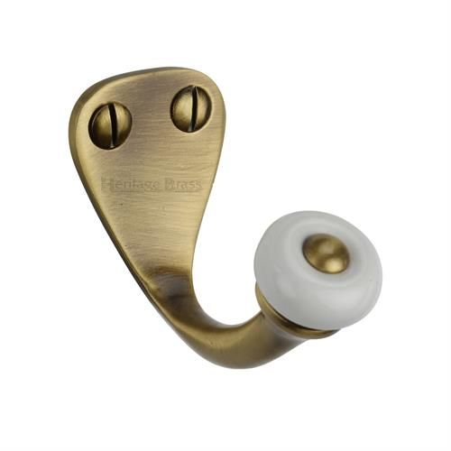 M.Marcus Heritage Brass Traditional Single Robe Hook