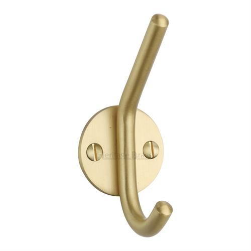 M.Marcus Heritage Brass Modern Hat and Coat Hook
