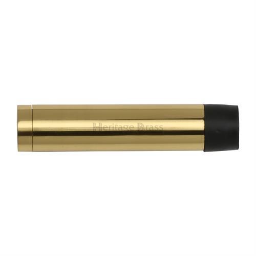 M.Marcus Heritage Brass Cylindrical Wall Mounted Door Stop