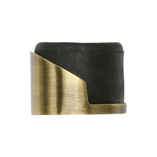 M.Marcus Heritage Brass Round Floor Mounted Door Stop