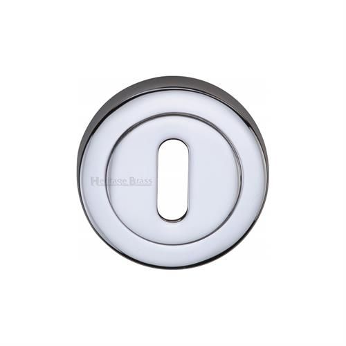 M.Marcus Heritage Brass Standard Profile Round Escutcheon (V4000)