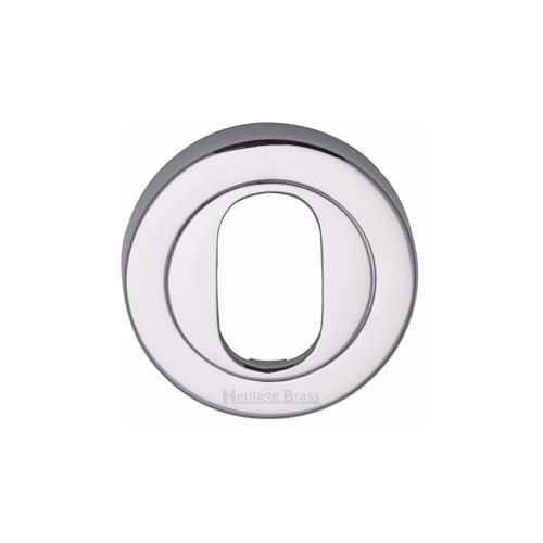 M.Marcus Heritage Brass Oval Profile Round Escutcheon (V4010)