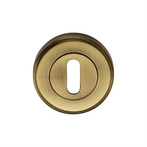 M.Marcus Heritage Brass Standard Profile Round Escutcheon (V5000)
