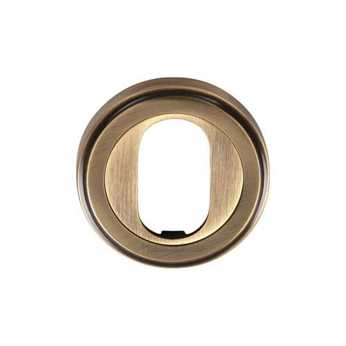 M.Marcus Heritage Brass Oval Profile Round Escutcheon (V5010)