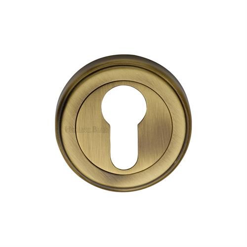 M.Marcus Heritage Brass Euro Profile Round Escutcheon (V5020)