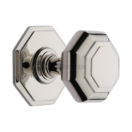 M.Marcus Heritage Brass Octagon Centre Door Knob