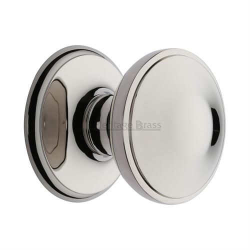 M.Marcus Heritage Brass Round Centre Door Knob