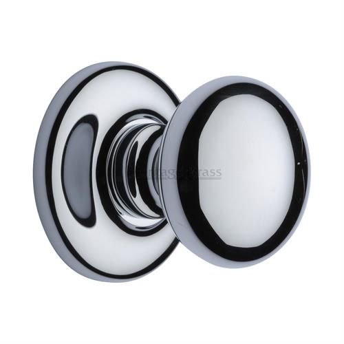 M.Marcus Heritage Brass Classic Round Centre Door Knob