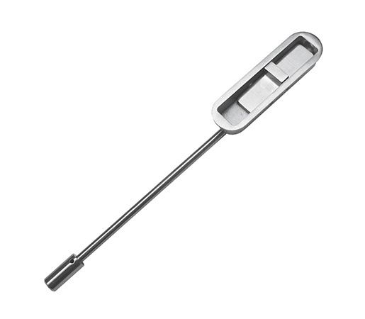Zoo Hardware - Vier Integral Slide Action Flush Bolt - Satin Stainless Steel - 250mm