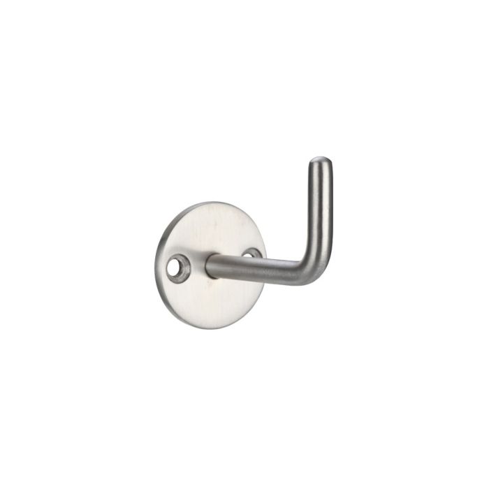 Zoo Hardware - Circular Single Robe Hook - Satin Stainless Steel