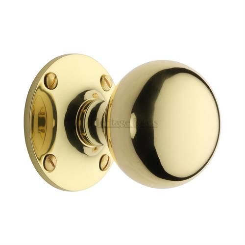 M.Marcus Heritage Brass Westminster Mortice Door Knob - Pair