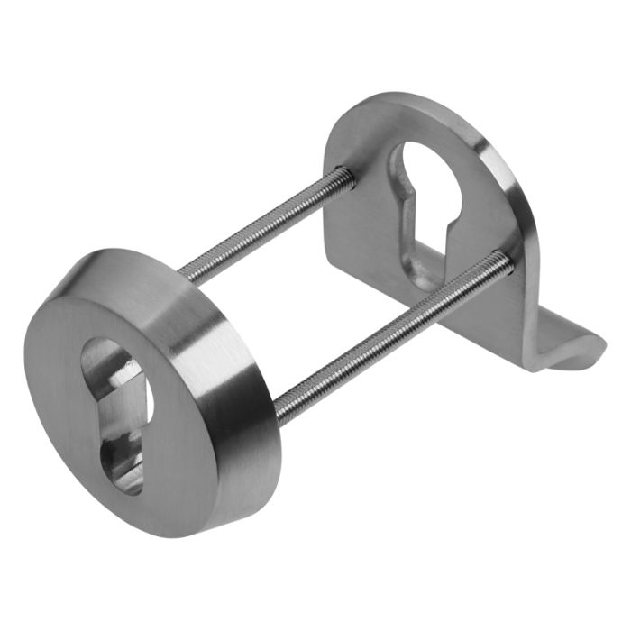 Blu Performance - Interior Euro Cylinder Pull with Security Escutcheon - 316 Satin Stainless Steel