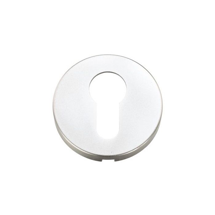 Zoo Hardware - Euro Profile ZAA Escutcheon - Satin Aluminium