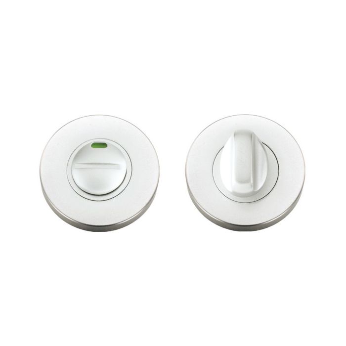 Zoo Hardware - Architectural Turn and Release with Indicator - Satin Aluminium