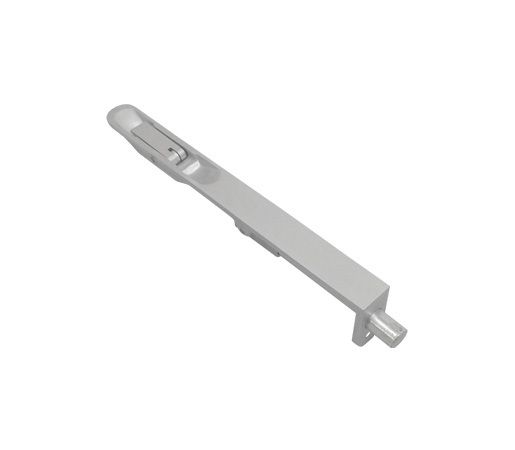 Zoo Hardware - Radius Lever Action Flush Bolt - Satin Aluminium - 203mm