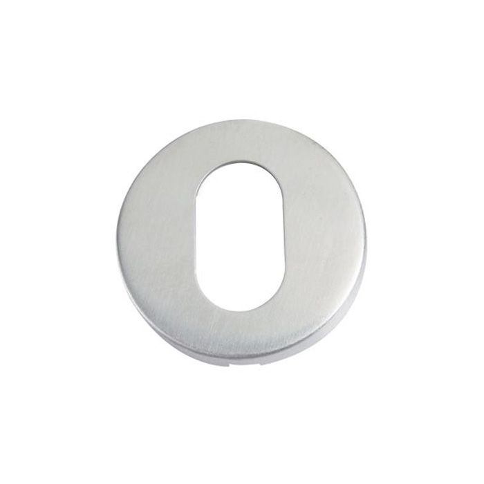Zoo Hardware - Oval Profile Grade 201 Escutcheon - Satin Stainless Steel