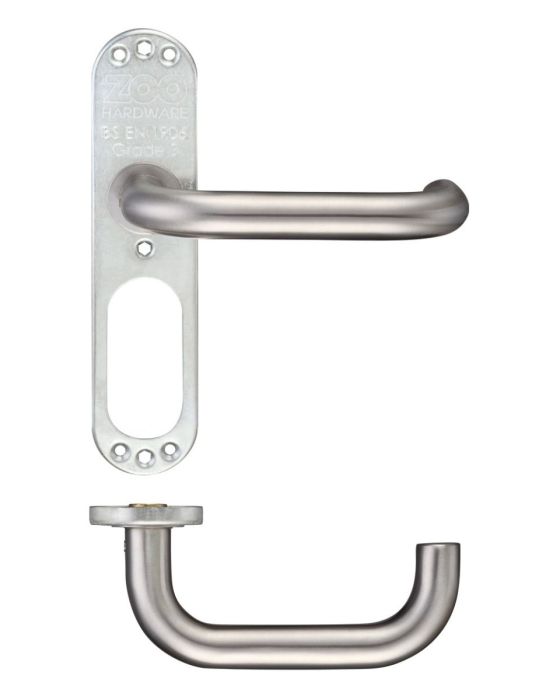 Zoo Hardware 19mm Tubular RTD Handle on Short Inner Backplate - Pair