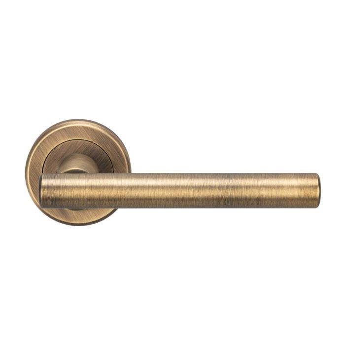 Serozzetta Philadelphia Door Handle on Rose - Pair
