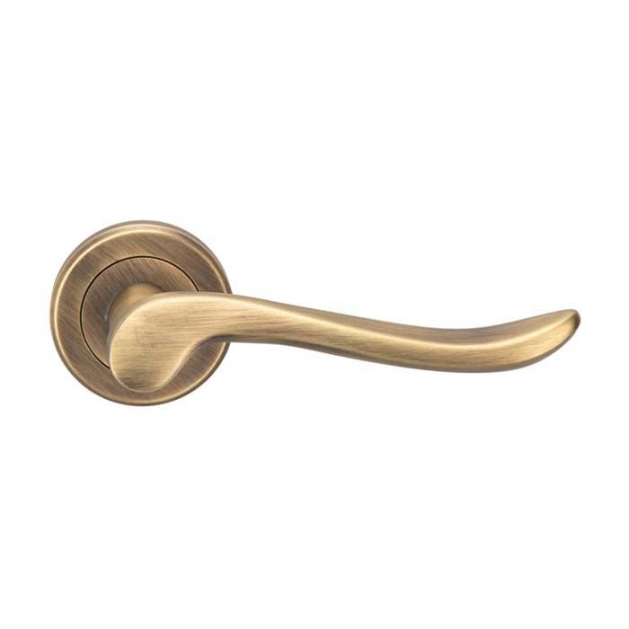 Serozzetta Verdun Door Handle on Rose - Pair