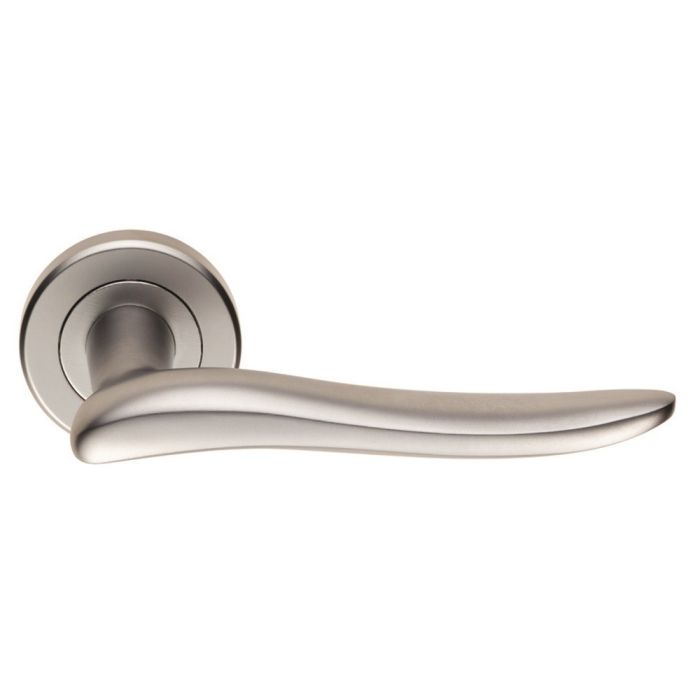 Serozzetta Marissa Designer Door Handle on Rose - Pair