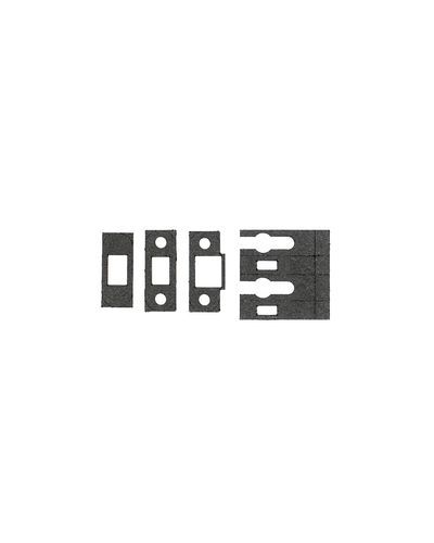 Zoo Hardware Universal Intumescent Sets For 2.5-3 Inch Tubular Latches